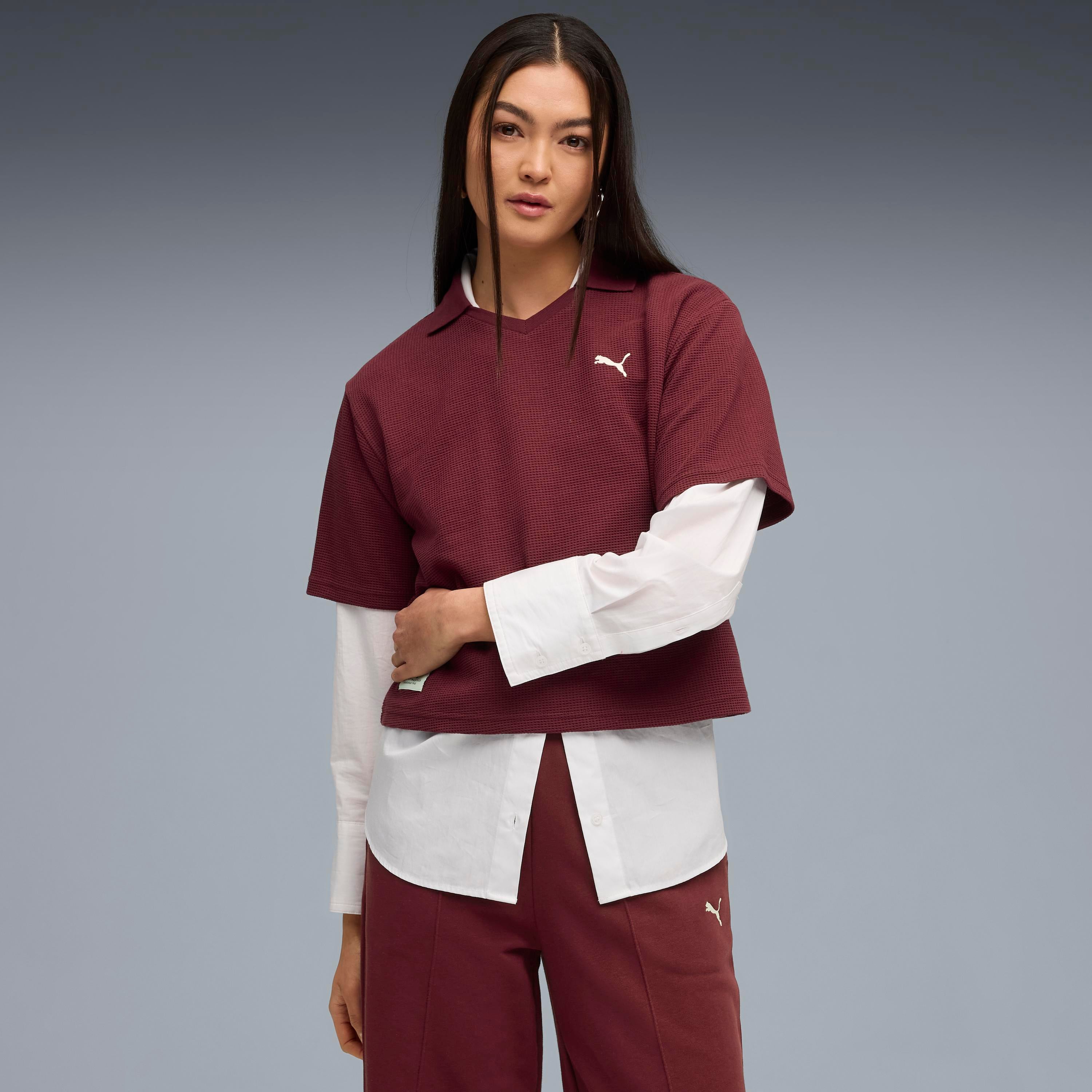 Puma Class Relaxed Polo Tee Kadın Yetişkin Polo T-shirt