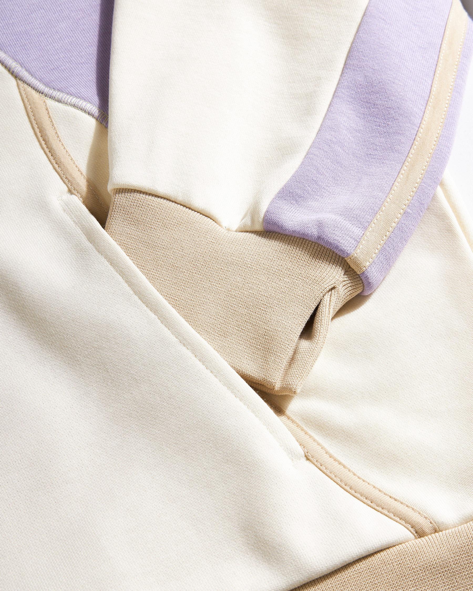 W Diagonal Lw Fleece Crew Neck Sweatshirt