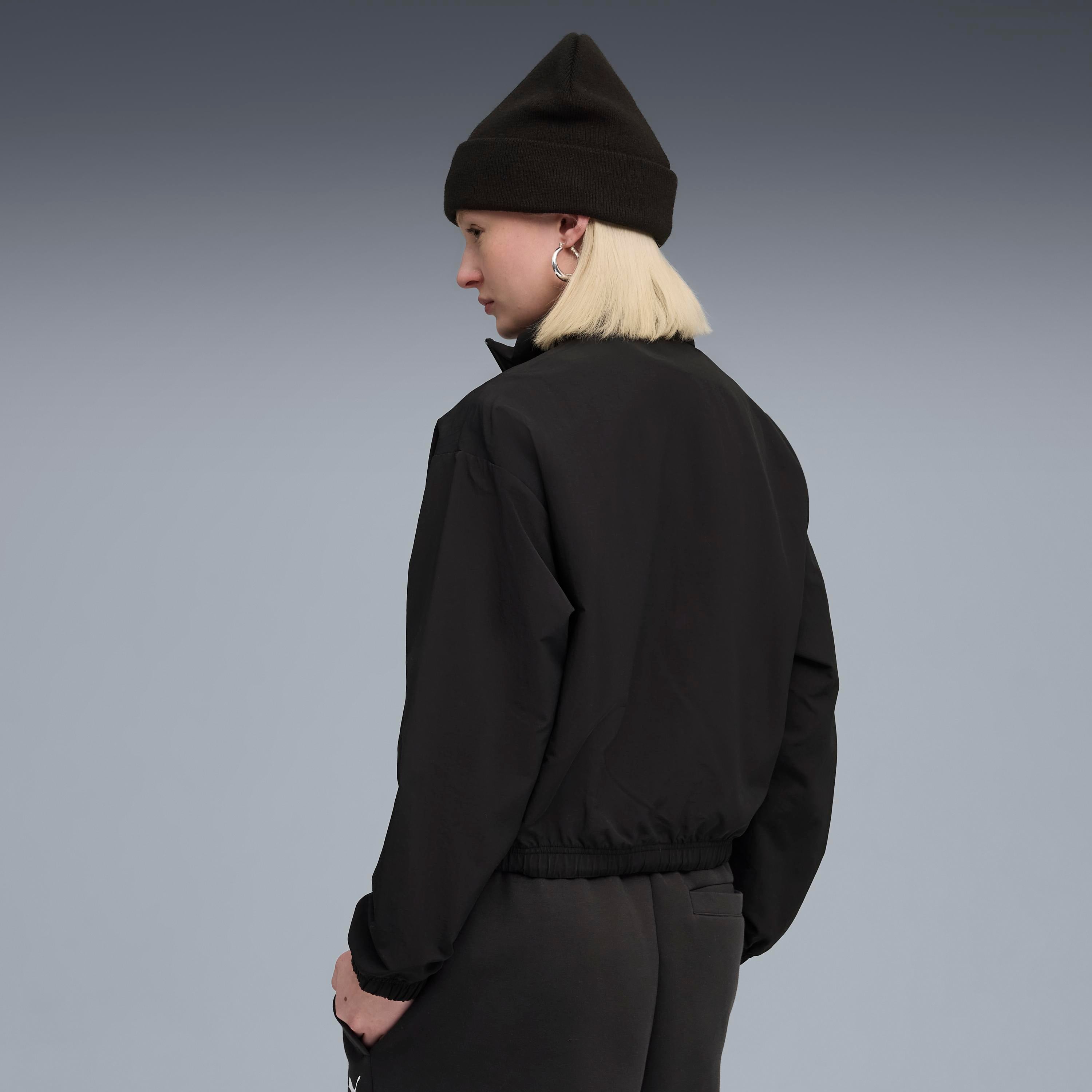 Puma Her Woven Half-Zip Crew Kadın Yetişkin Sweatshirt