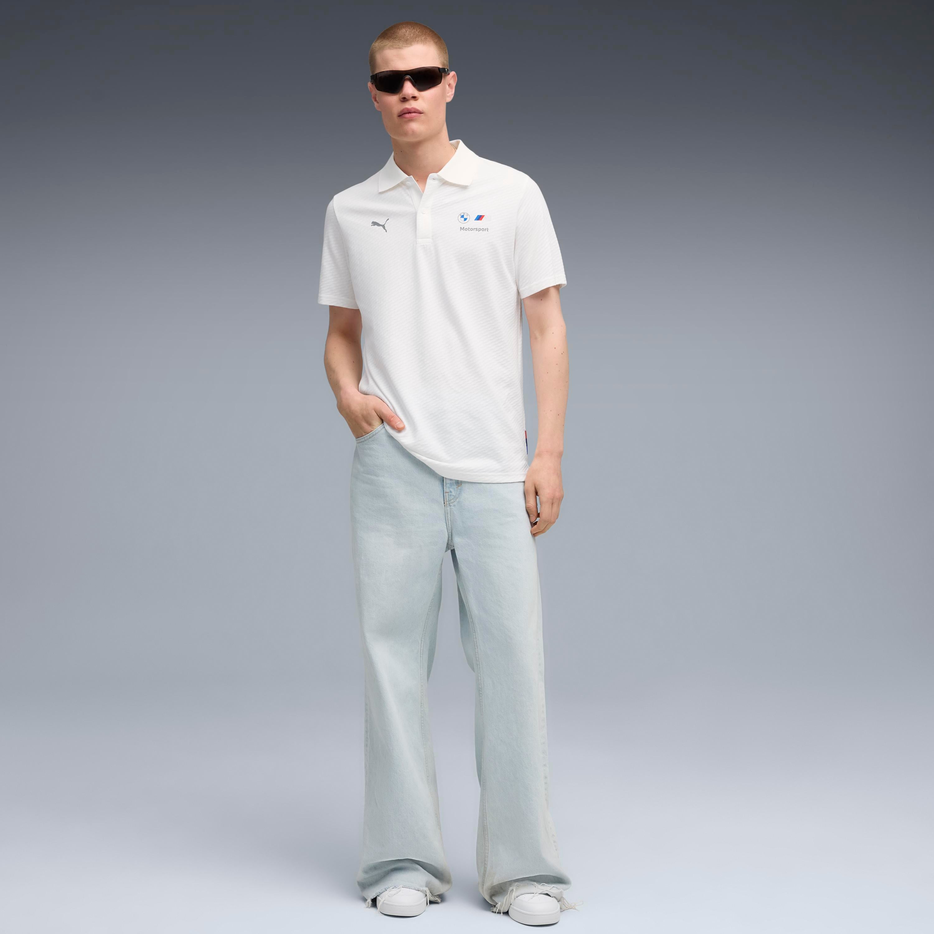 Puma Bmw Mms Jaquard  Polo Erkek Yetişkin Polo T-shirt