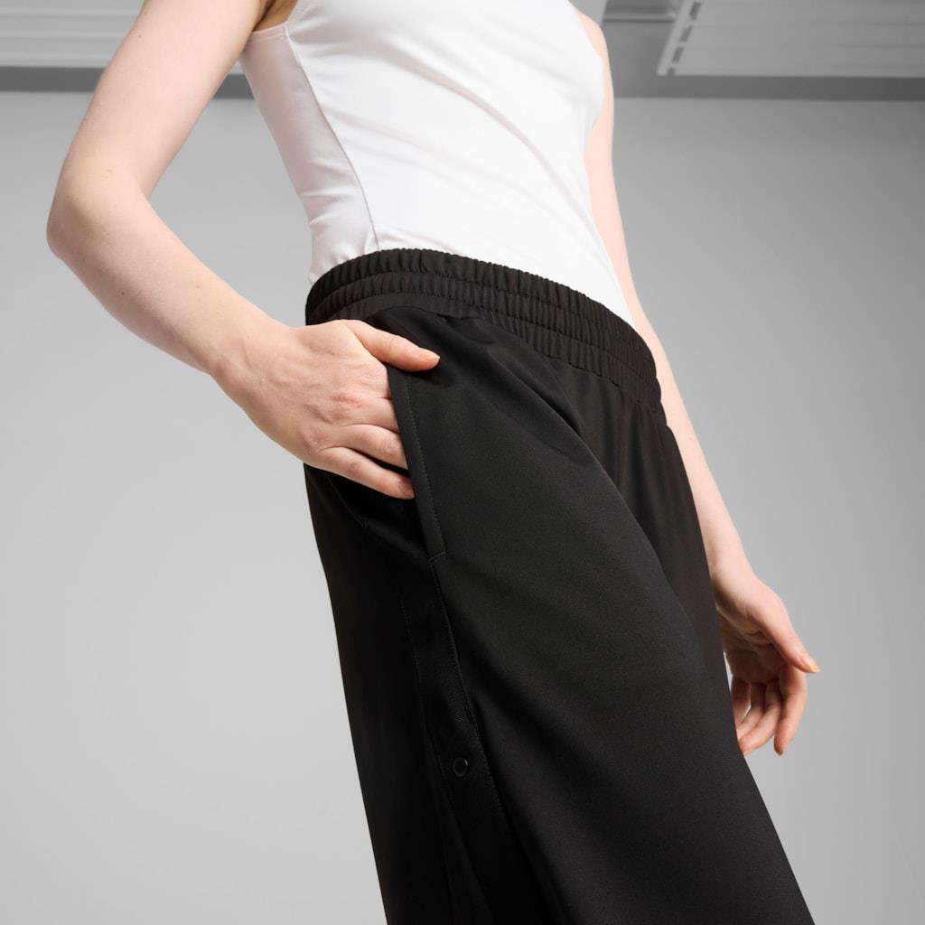 Puma WARDROBE ESS Low Rise Popper Pants op Kadın Eşofman Altı