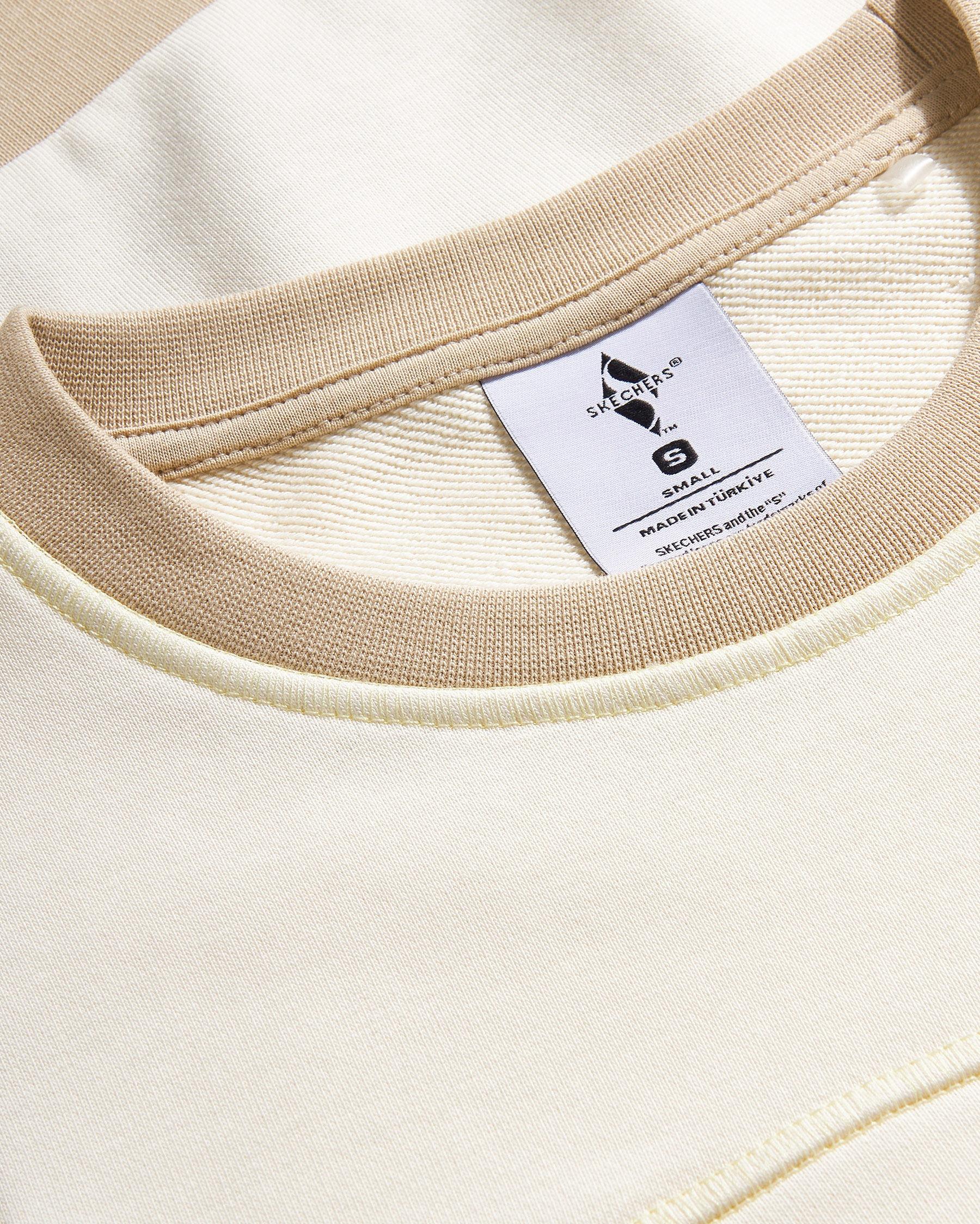 W Diagonal Lw Fleece Crew Neck Sweatshirt