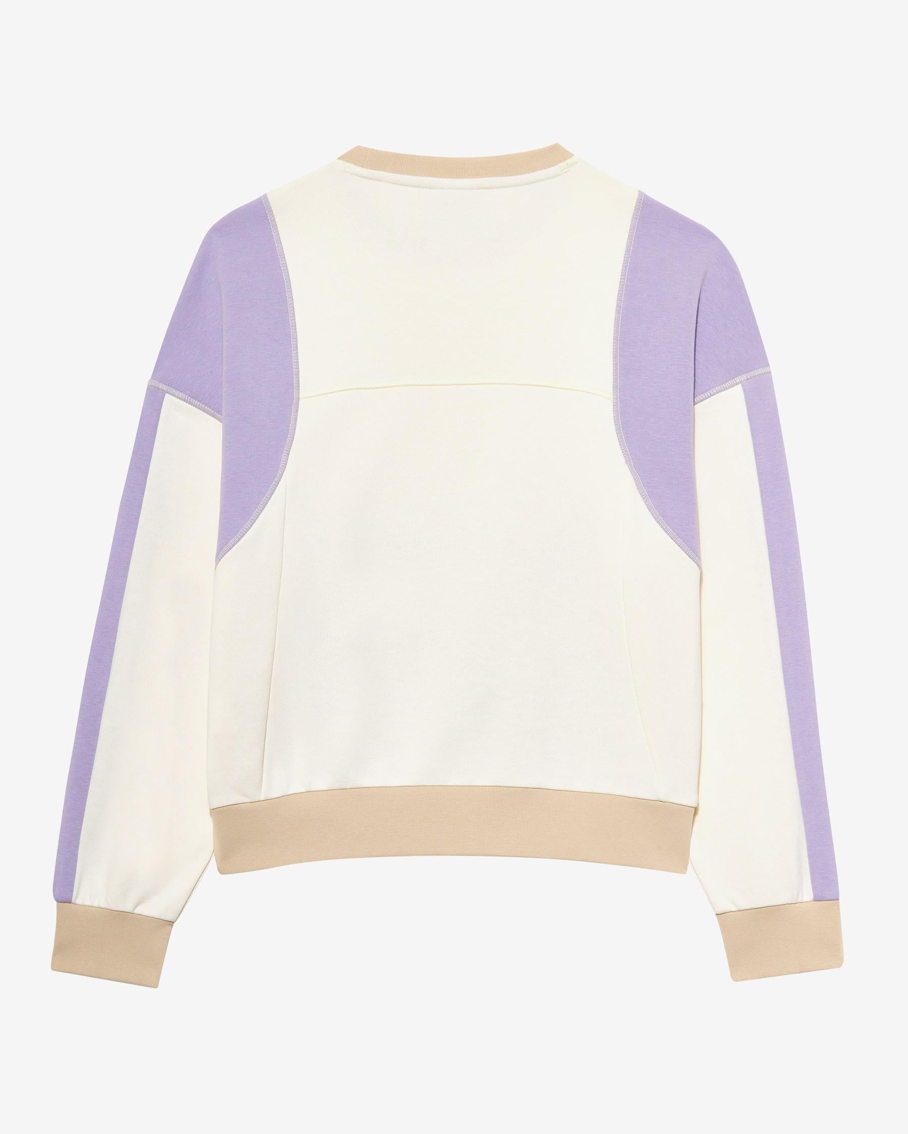 W Diagonal Lw Fleece Crew Neck Sweatshirt