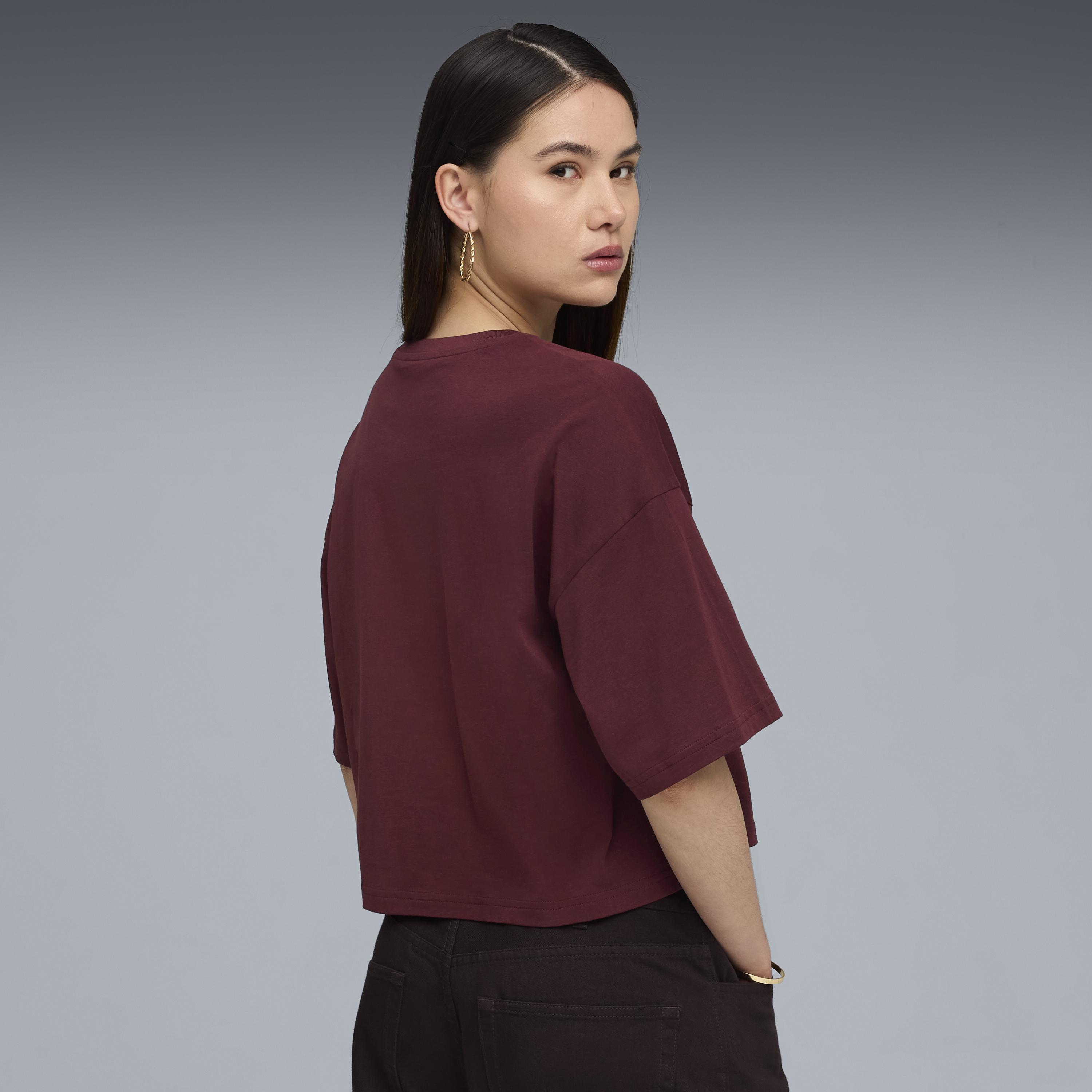 Puma Wardrobe Ess Oversized Tee Kadın Yetişkin T-shirt