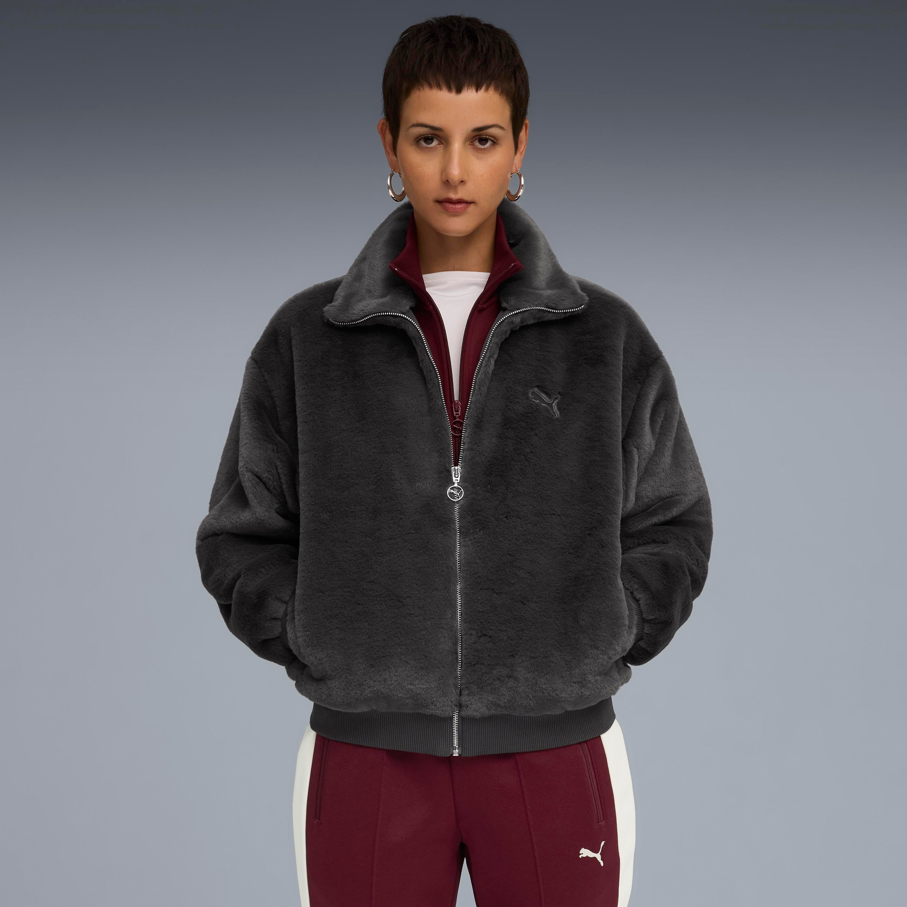 Puma Soft Fleece Jacket Kadın Yetişkin Ceket