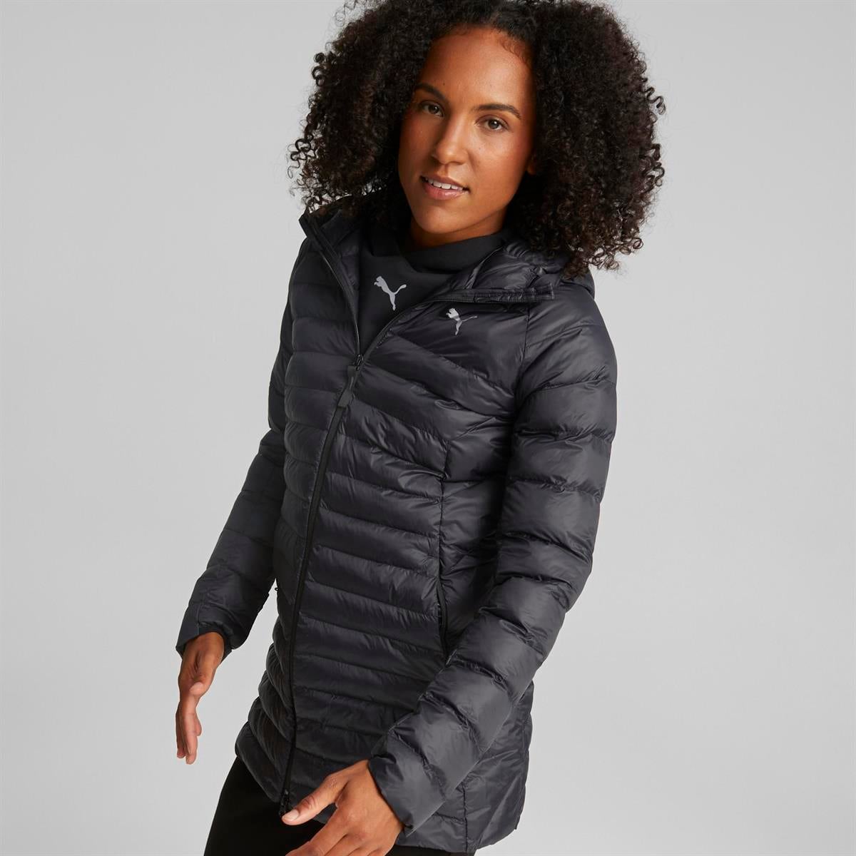 Packlite Primaloft Long Hooded Jacket Kadın Mont