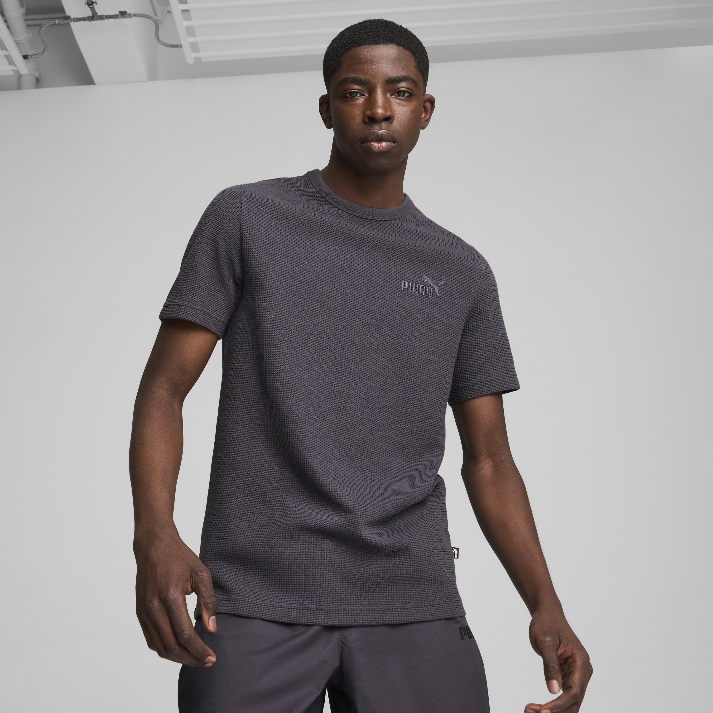 Puma Ess Elevated Waffle Tee Erkek T-shirt