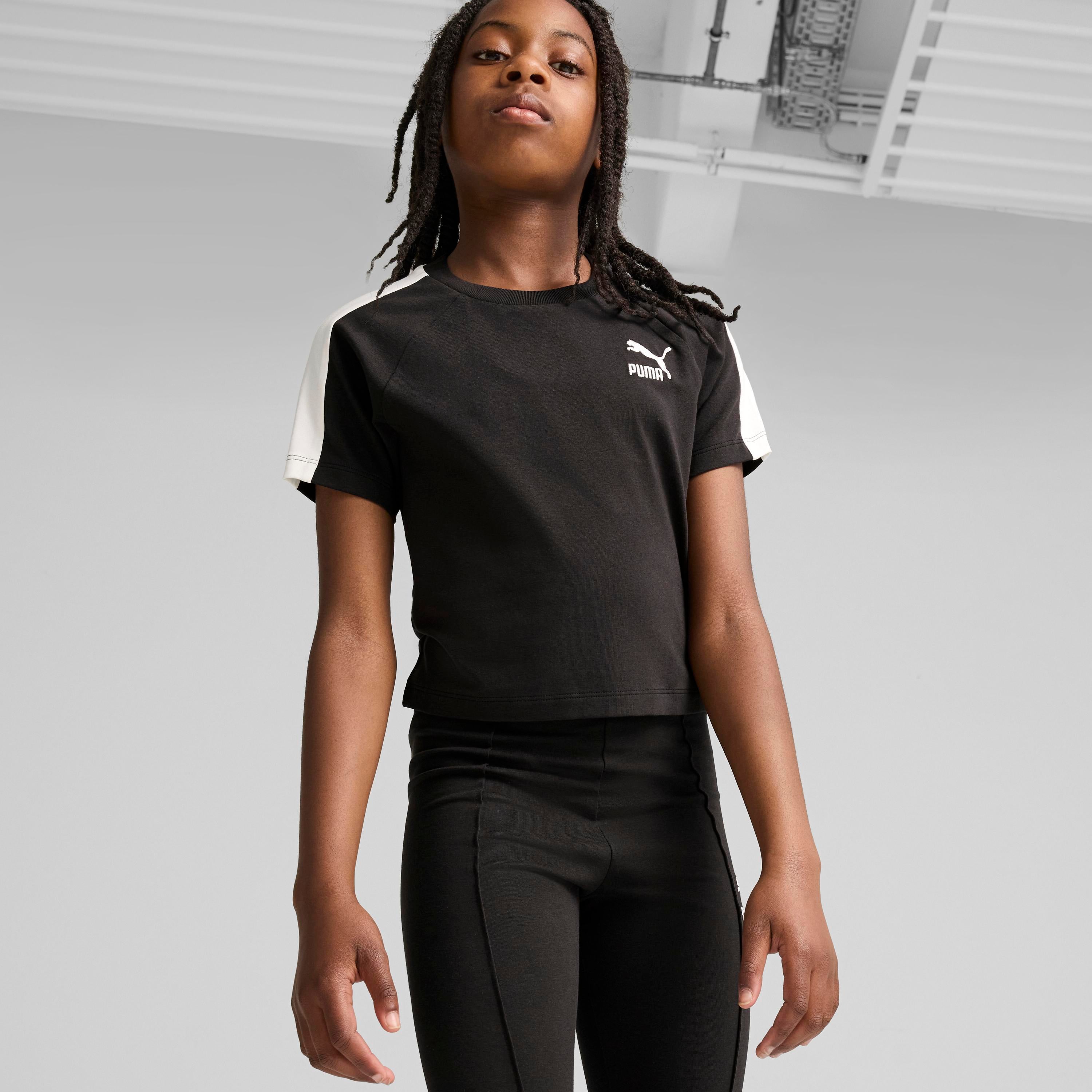 Puma iconic T7 Baby Tee Genç T-shirt