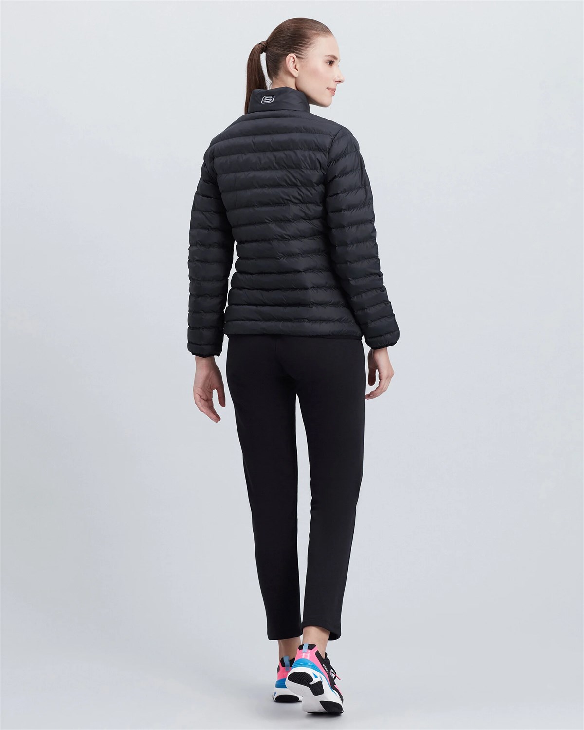 W Turtle Neck Essential Jacket