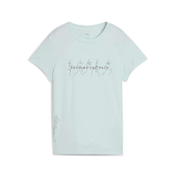 Puma Graphıcs Runnıng Slogan Tee Kadın Tişört