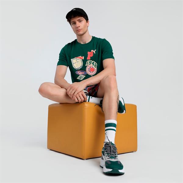 Puma Wardrobe Ess Graphic Tee Erkek Tişört