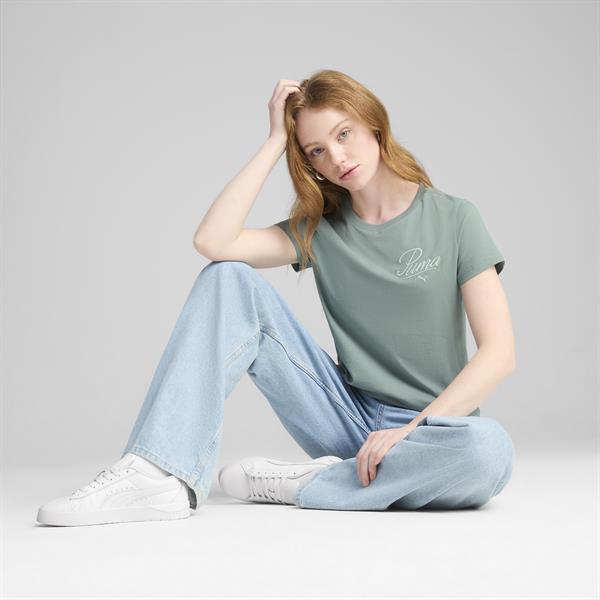 Puma Scrıpt Tee Kadın Tişört