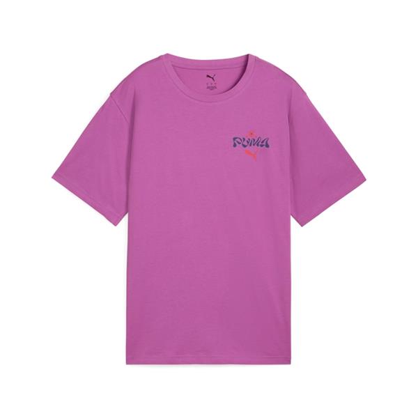 Puma WARDROBE ESS FLORAL PACK Relaxed Graphic Tee Kadın T-shirt