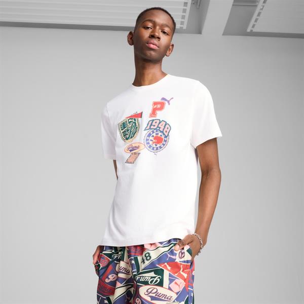 Puma Wardrobe Ess Graphic Tee Erkek Tişört