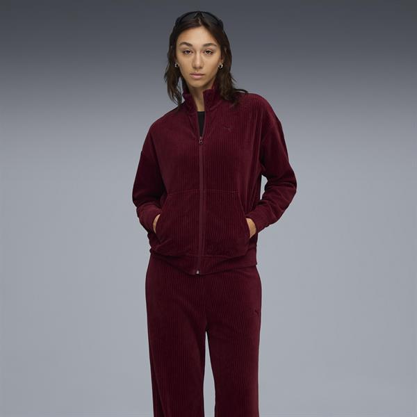 Puma Velour Rib Suit Kadın Yetişkin Eşofman Takımı