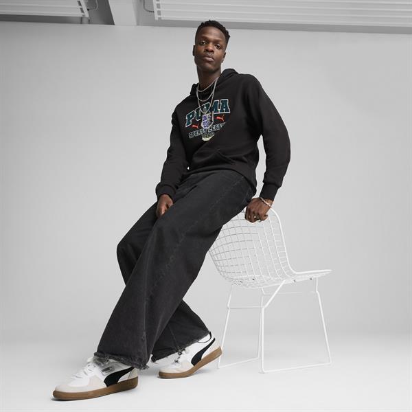 Puma Wardrobe Ess Graphic Hoodie Erkek Sweatshirt