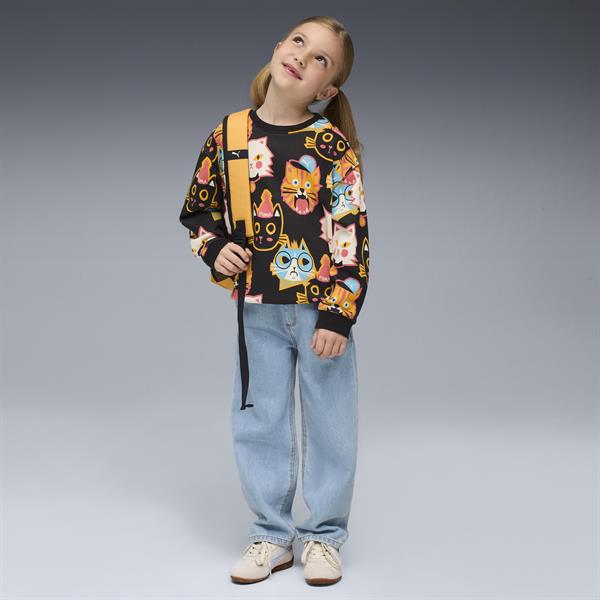 Puma Moody Cat Crew Unisex Çocuk Sweatshirt
