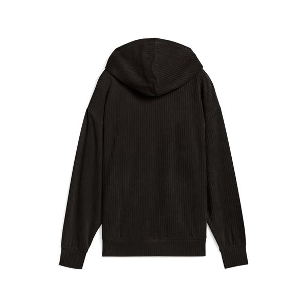 Puma Ess Elevated Velour Hoodie Kadın Yetişkin Sweatshirt