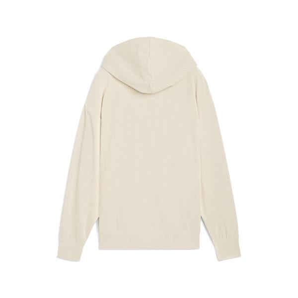 Puma Ess Elevated Velour Hoodie Kadın Yetişkin Sweatshirt