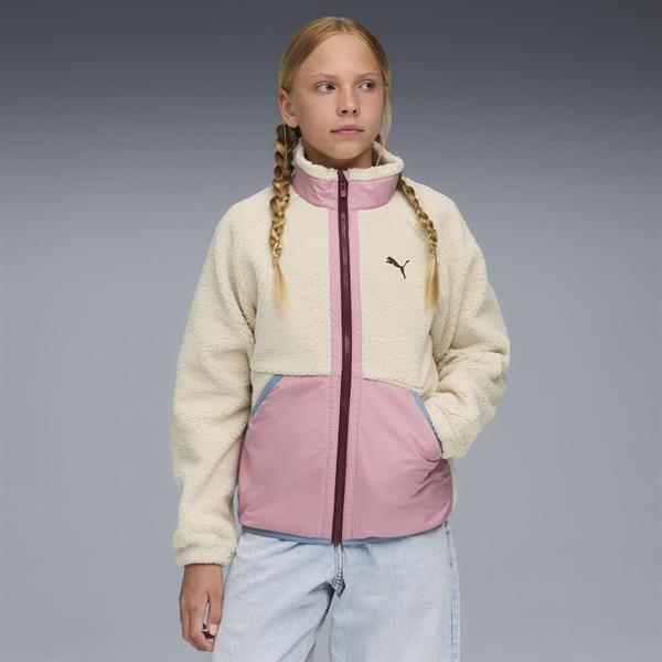 Puma Hybrid Sherpa Jacket Unisex Genç Ceket