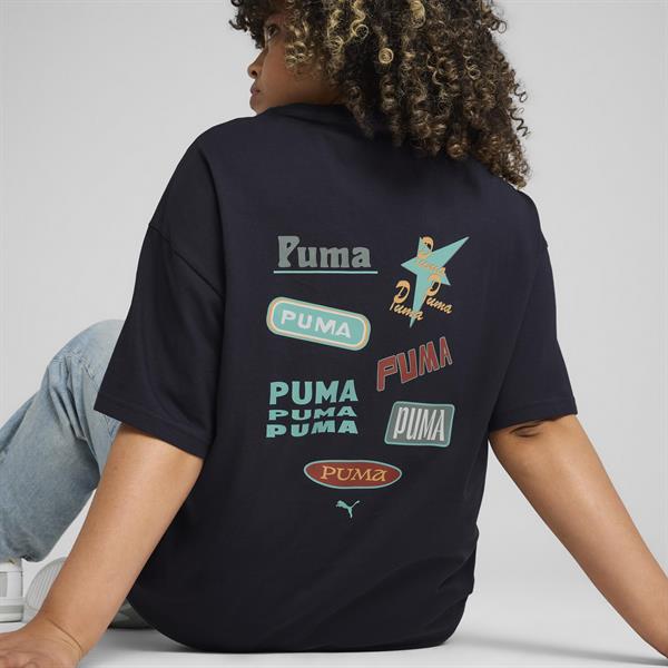 Puma Wardrobe Ess Graphic Tee Kadın Tişört