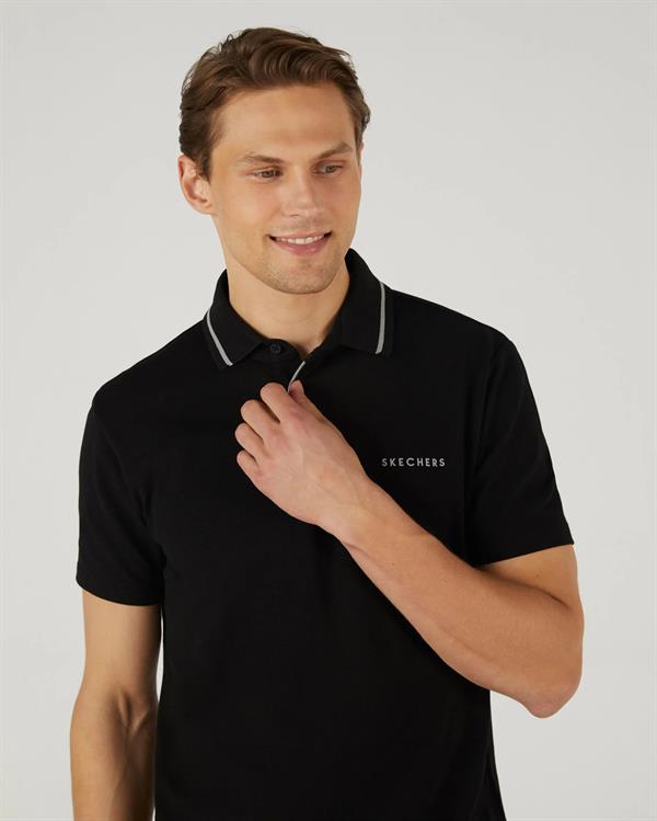 Skechers Polo M Short Sleeve Polo Erkek Polo T-shirt