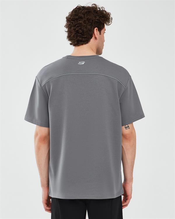 M Graphic Tee Reflect Logo Oversize T-Shirt