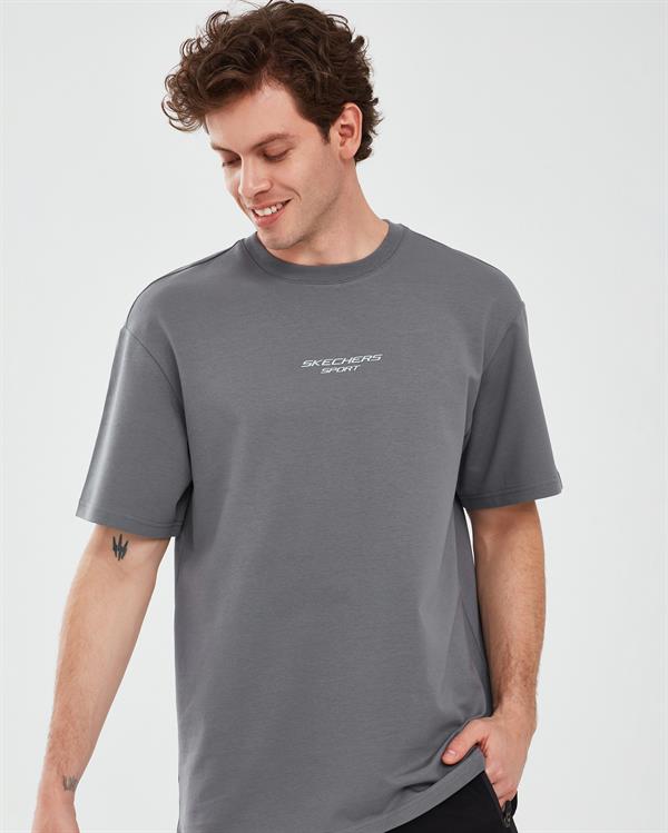 M Graphic Tee Reflect Logo Oversize T-Shirt