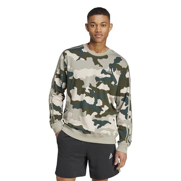 Adidas M Camo Crw Erkek Sweatshirt