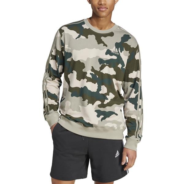 Adidas M Camo Crw Erkek Sweatshirt