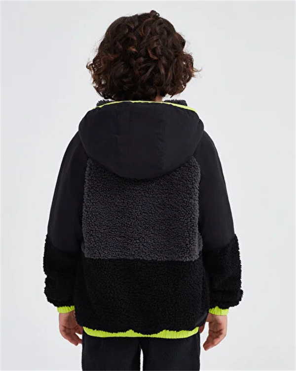 Skechers B Outdoor Fleece Full Zip Sherpa Çocuk Ceket