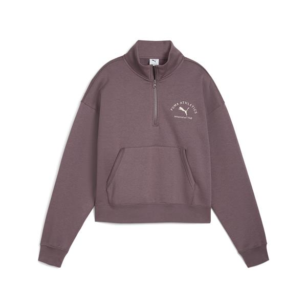 Puma Class Half-Zip Crew Kadın Yetişkin Sweatshirt