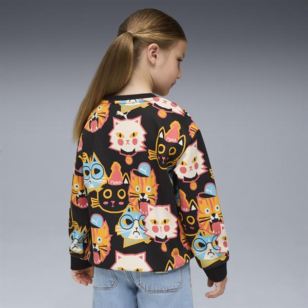 Puma Moody Cat Crew Unisex Çocuk Sweatshirt