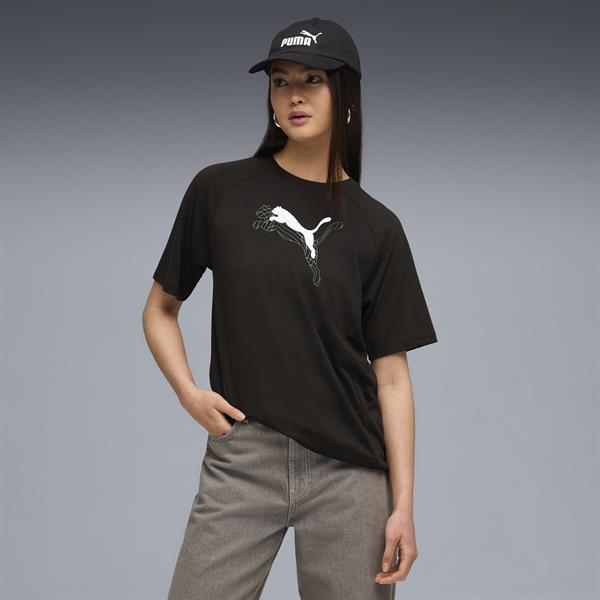 Puma Evostrıpe Graphic Tee Kadın Yetişkin T-shirt