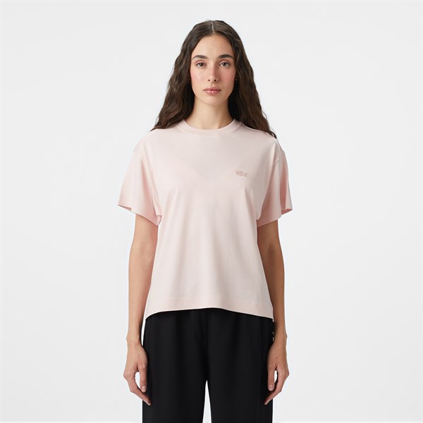 Lacoste Loose Fit Bisiklet Yaka