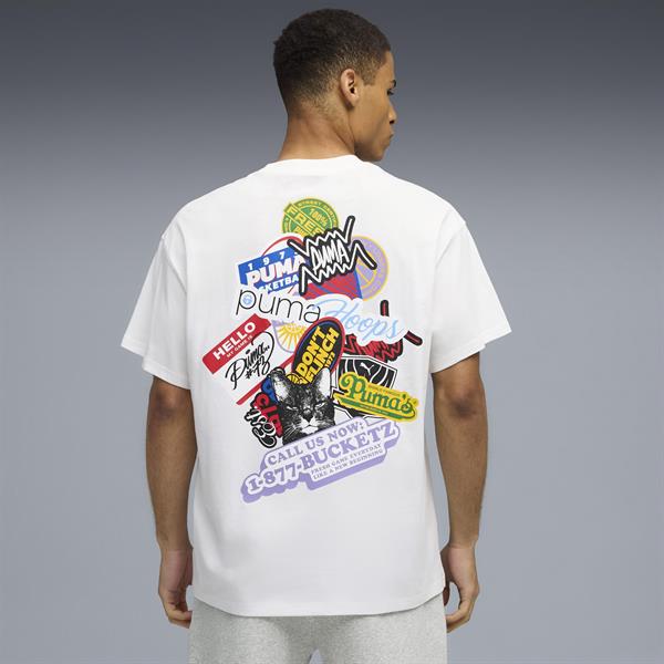 Puma Hooperhotline Tee I Erkek Yetişkin T-shirt