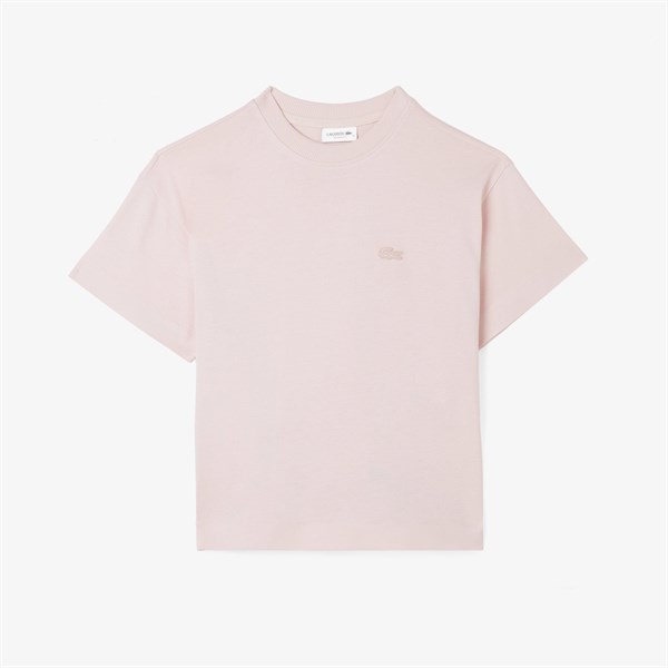 Lacoste Loose Fit Bisiklet Yaka