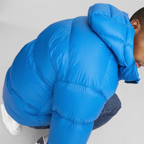 Hooded Ultra Down Puffer Jacket Erkek Mont