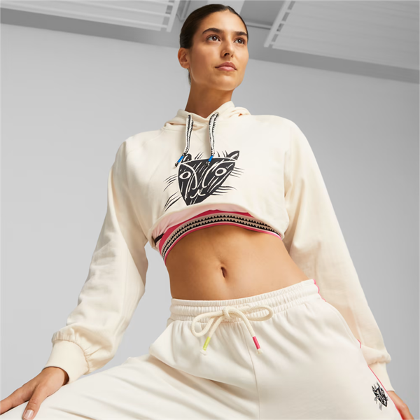 Lemlem Cropped Longsleeve Kadın Sweatshirt