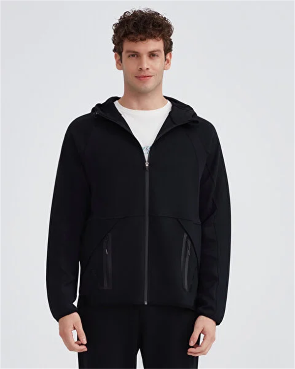 M 2XI-Lock Full Zip Hoodie Sweatshirt Erkek Sweatshirt