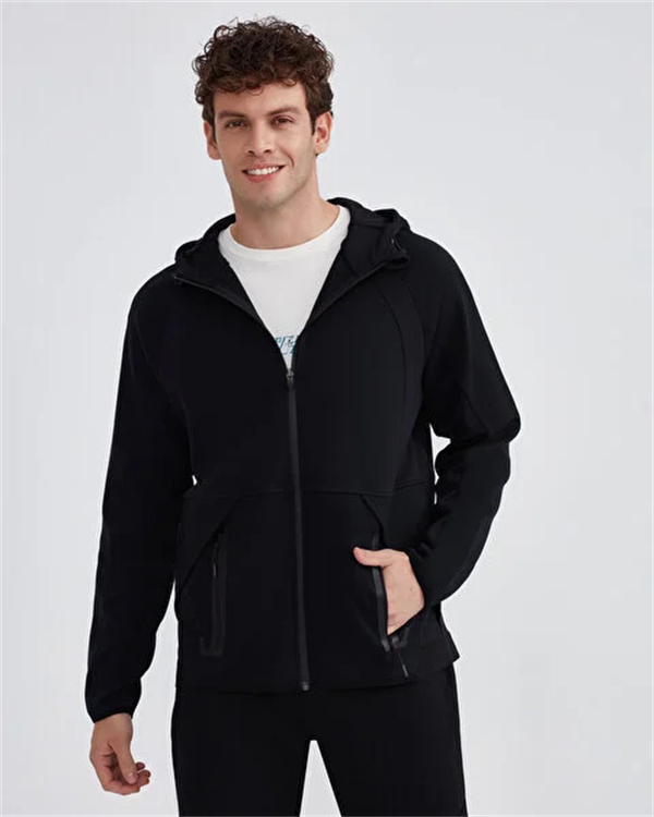 M 2XI-Lock Full Zip Hoodie Sweatshirt Erkek Sweatshirt