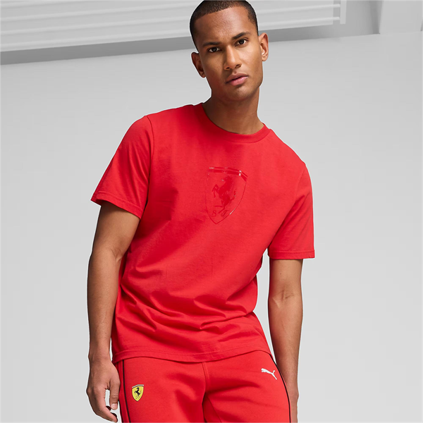 Puma Ferrari Race Tonal Shield T Erkek T-shirt