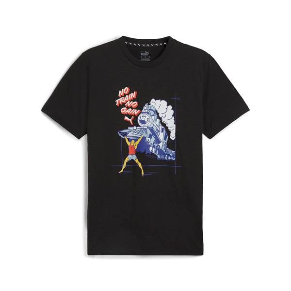Puma Mens No Train No Gain Tee Erkek T-shirt
