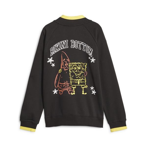 Puma X Spongebob Bomber Jacket Tr Genç Sweatshirt