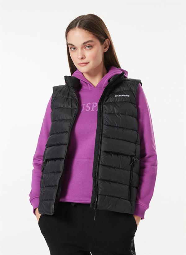 Skechers W Outerwear Padded Vest Kadın Yelek