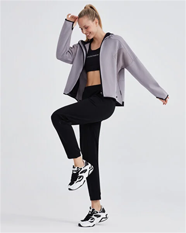 W 2XI-Lock Full Zip Hoodie Sweatshirt Kadın Sweatshirt