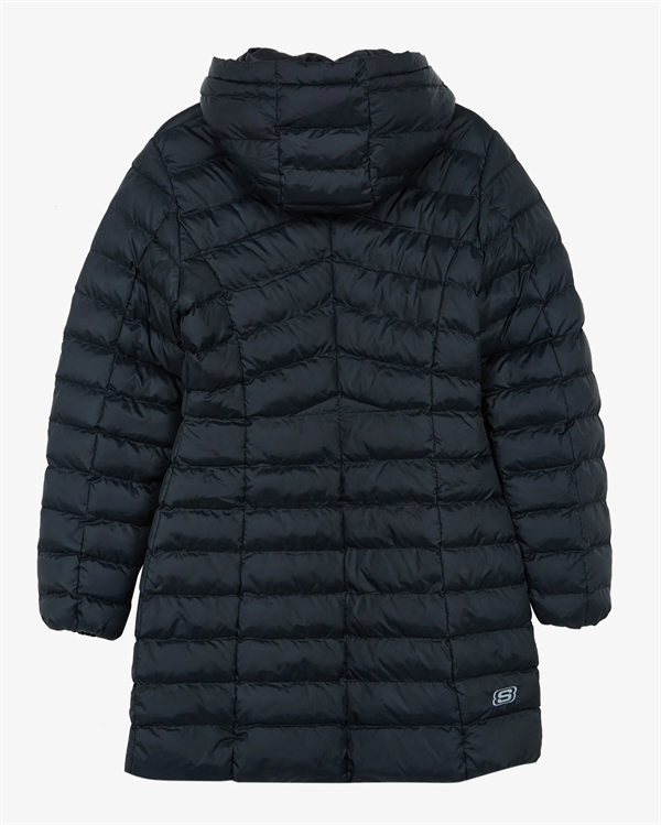 W Essential Maxi Length Hooded Jacket