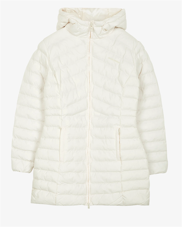 W Essential Maxi Length Hooded Jacket