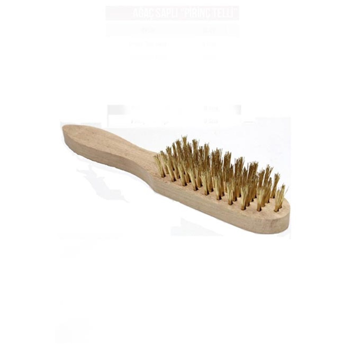 Ahşap Saplı Tel Fırça