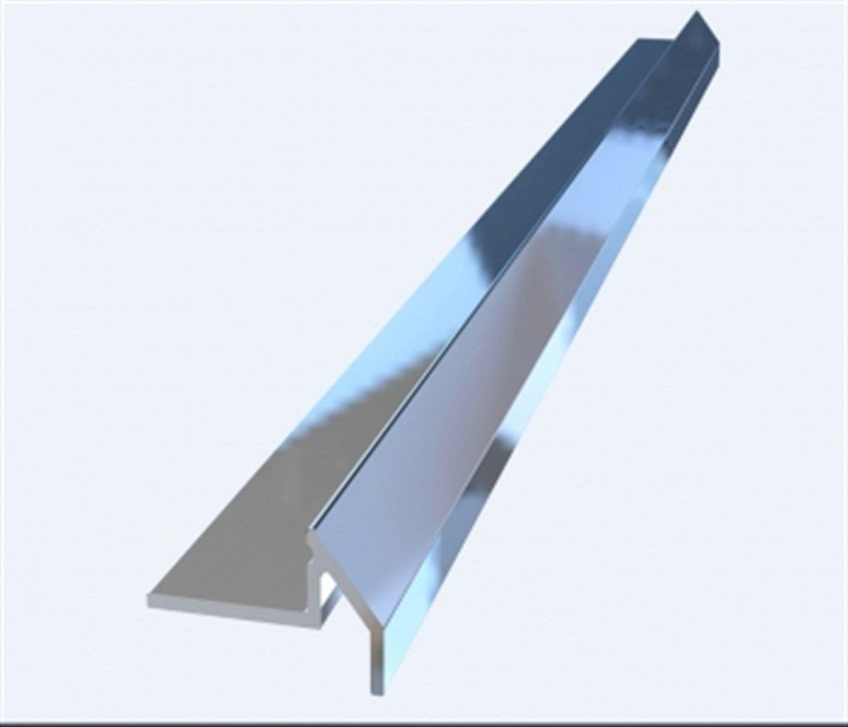 Can 11334 Aluminyum Eloksal Parlak 3mt Cam Çıtası 
